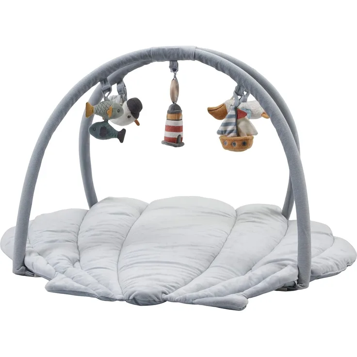 Little Dutch Aktivity Spieldecke mit Bogen Sailors Bay Blau - Preisvergleich