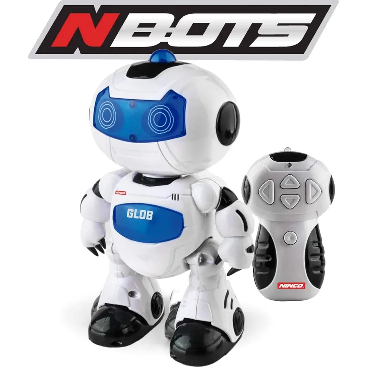 Ninco Nbots Robot Glob. mit Licht und Sound weiß NT10039