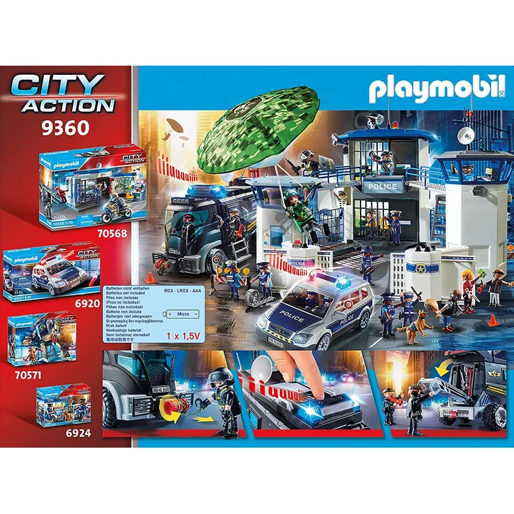 Playmobil City Action SEK-Truck mit Licht und Sound 9360 – Bild 3