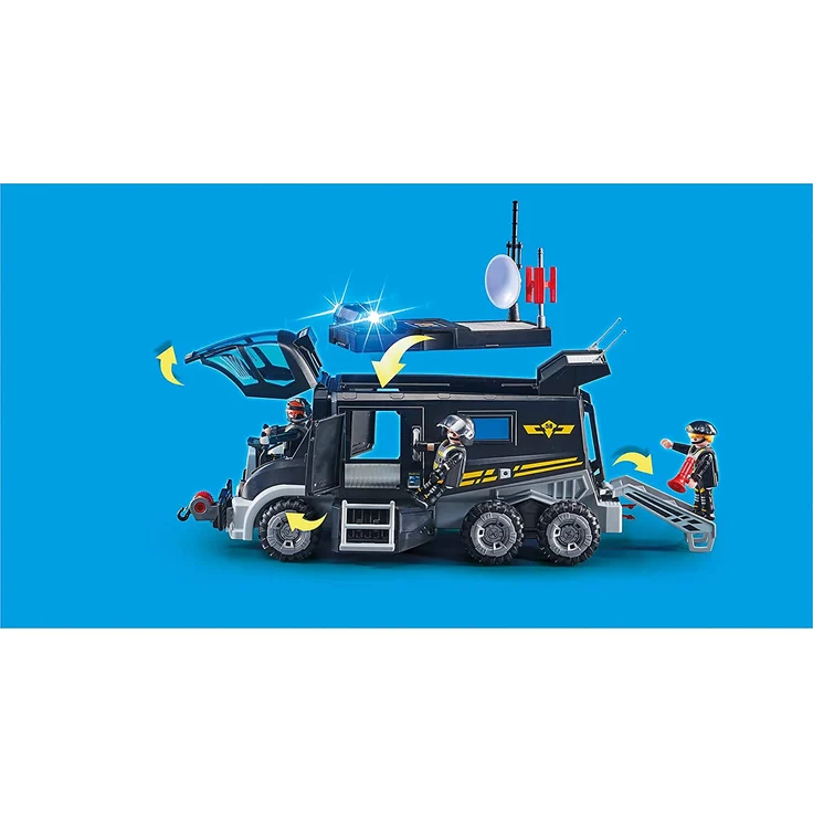 Playmobil City Action SEK-Truck mit Licht und Sound 9360 – Bild 5