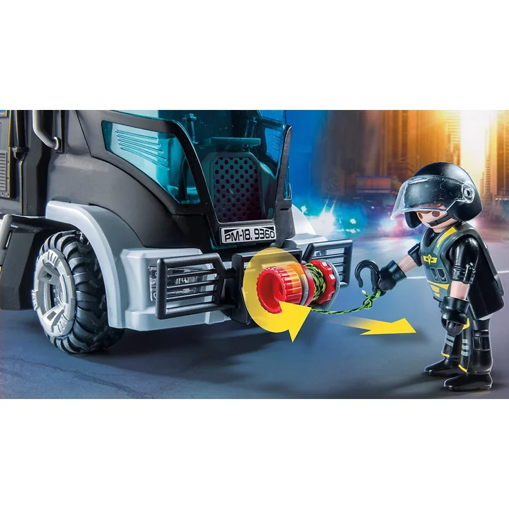 Playmobil City Action SEK-Truck mit Licht und Sound 9360 – Bild 7