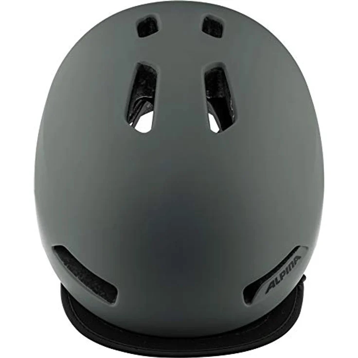 Alpina Brooklyn Coffee - Grey Matt, Größe 52 - 57 cm - Fahrradhelm, Farbe Grau – Bild 2
