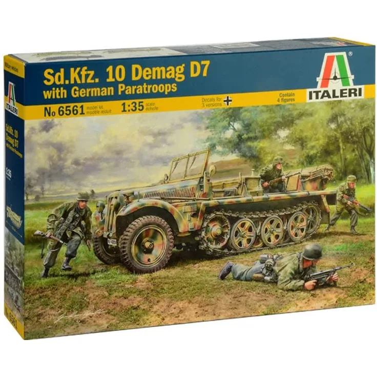 ITALERI 510006561 1:35 Sd. Kfz. 10 Demag D7 w/German Paratr.