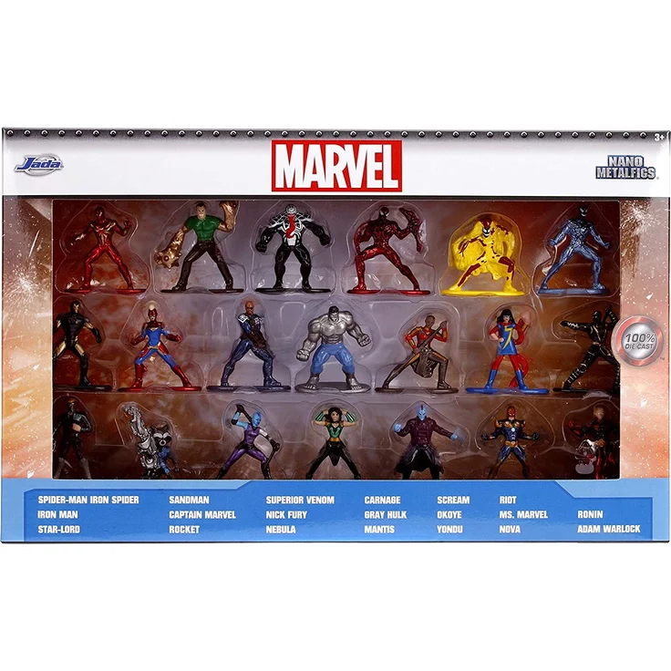 Jada 253225010 Marvel 20-Pack Nanofigs, Wave 3 – Bild 4