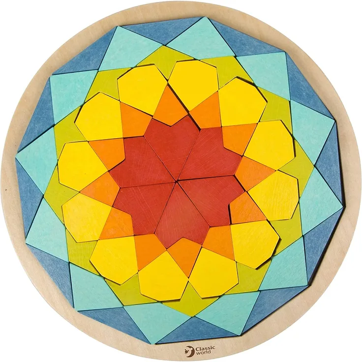 HOLZ-PUZZLE MANDALA BLOCKS 3727
