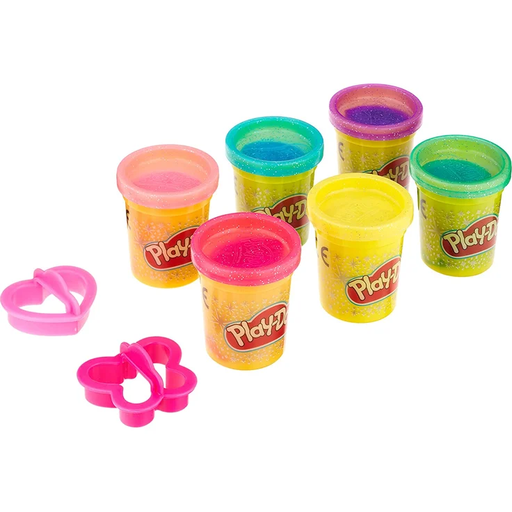 Hasbro A5417EU8 Play Doh Glitzerknete – Bild 3
