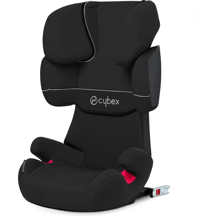 Cybex Silver Solution X-fix, Autositz Gruppe 2/3 (15-36 kg), Mit Isofix, Pure Black – Bild 1