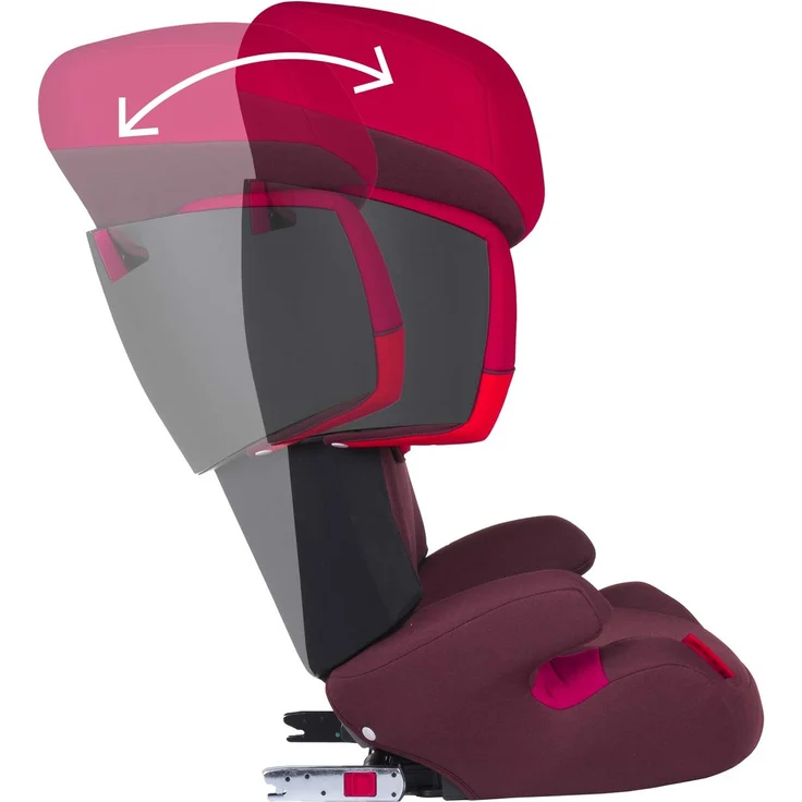 Cybex Silver Solution X-fix, Autositz Gruppe 2/3 (15-36 kg), Mit Isofix, Pure Black – Bild 4