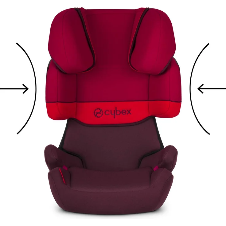 Cybex Silver Solution X-fix, Autositz Gruppe 2/3 (15-36 kg), Mit Isofix, Pure Black – Bild 3