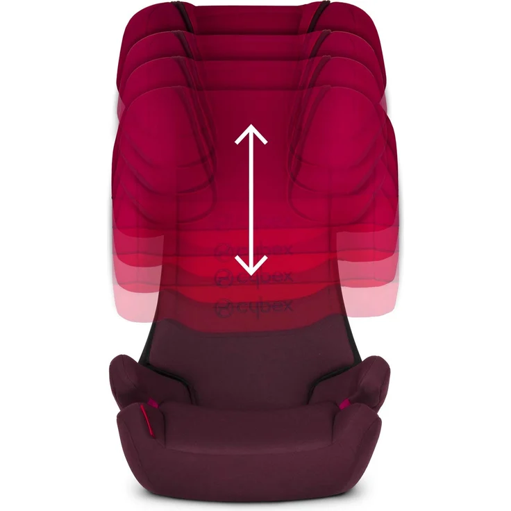 Cybex Silver Solution X-fix, Autositz Gruppe 2/3 (15-36 kg), Mit Isofix, Pure Black – Bild 2