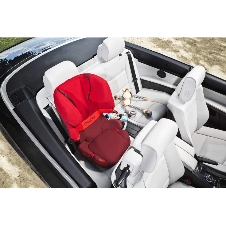 Cybex Silver Solution X-fix, Autositz Gruppe 2/3 (15-36 kg), Mit Isofix, Pure Black – Bild 7