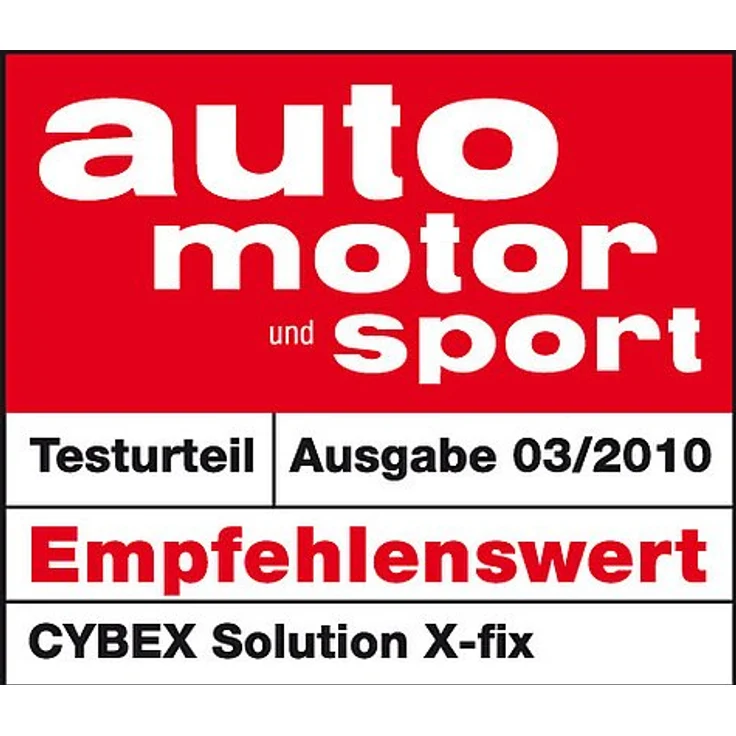 Cybex Silver Solution X-fix, Autositz Gruppe 2/3 (15-36 kg), Mit Isofix, Pure Black – Bild 12