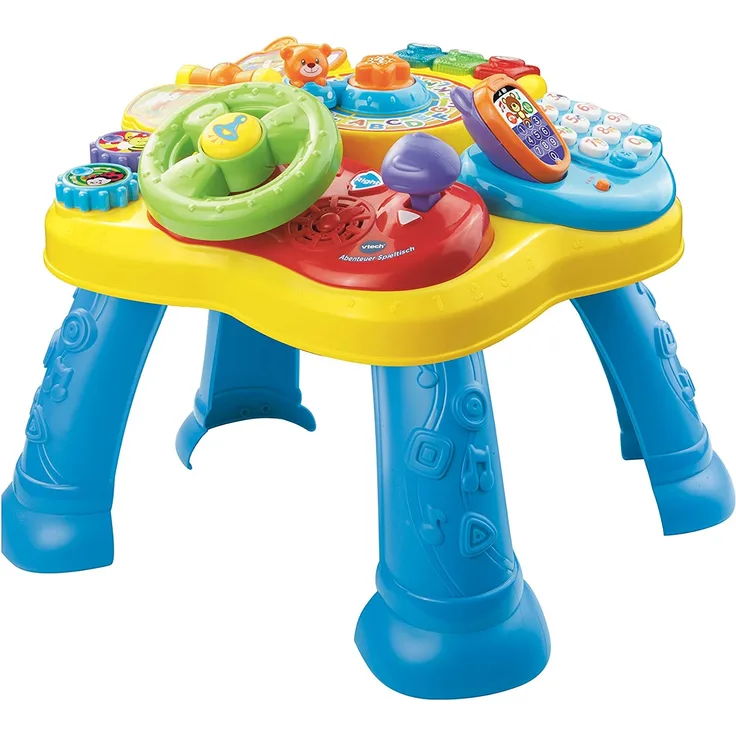 VTech Baby Abenteuer Spieltisch, Normalverpackung, mehrfarbig