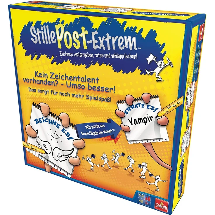 Goliath 76214 'Stille Post Extrem', ab 8 Jahren, 20 min Spielzeit, 4-6 Spieler – Bild 2