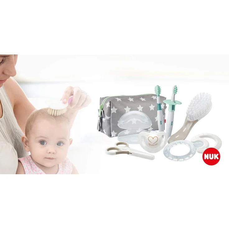 NUK Babypflege Welcome Set, perfekte Erstausstattung für Neugeborene, 7 NUK Produkte in einer schönen Tasche – Bild 5