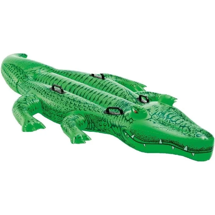 Intex Giant Gator Ride-On - Aufblasbarer Reittier - 203 x 114 cm – Bild 2