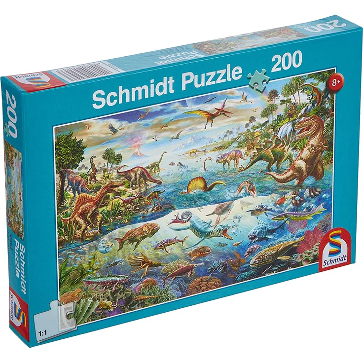 Puzzle Ontdek de Dinosaurussen junior 200 Stück