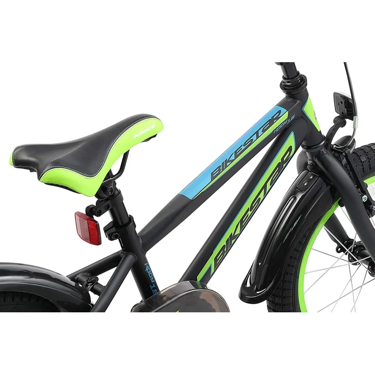 Bikestar Mountain Kinderfahrrad 16 Zoll - Schwarz Grün - Preisvergleich – Bild 8