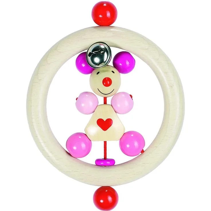 Heimess 762900 Greifling Maus in rosa