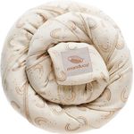 manduca Sling > Elastisches Babytragetuch mit GOTS Zertifikat < für Neugeborene ab Geburt (5. 10x0. 60 m, RainbowDay)