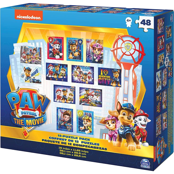 Nickelodeon puzzleschachtel Paw Patrol junior Karton 12 Teile – Bild 5