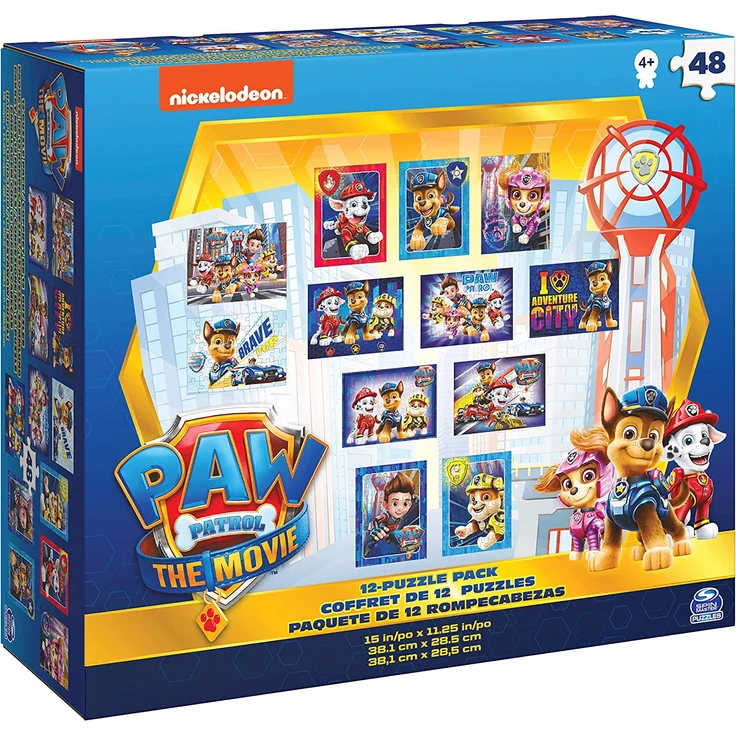 Nickelodeon puzzleschachtel Paw Patrol junior Karton 12 Teile – Bild 6