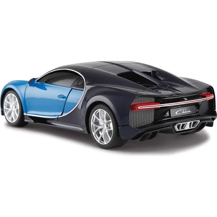 RC Bugatti Chiron Jungen 27 MHz 1:24 blau – Bild 3