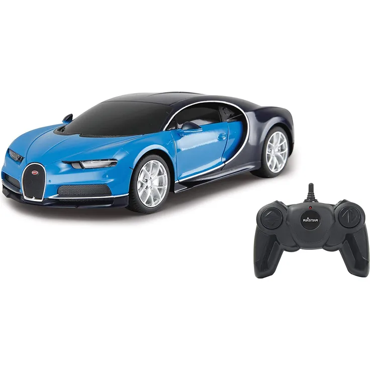 RC Bugatti Chiron Jungen 27 MHz 1:24 blau