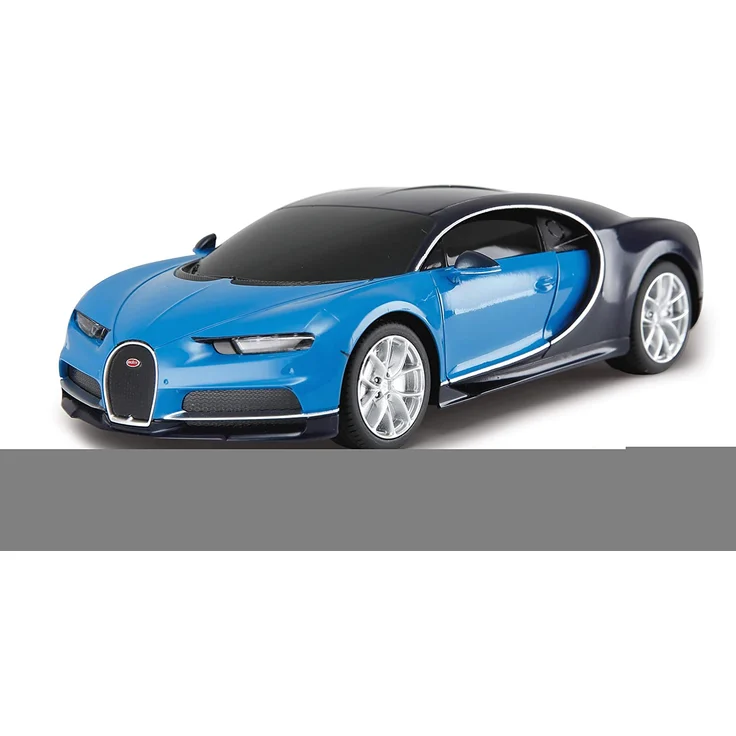 RC Bugatti Chiron Jungen 27 MHz 1:24 blau – Bild 4