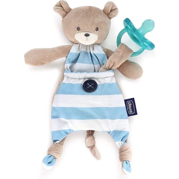Chicco 00008012200000 Pocket Friend, Boy (Bär), blau, 1 Stück (1er Pack)