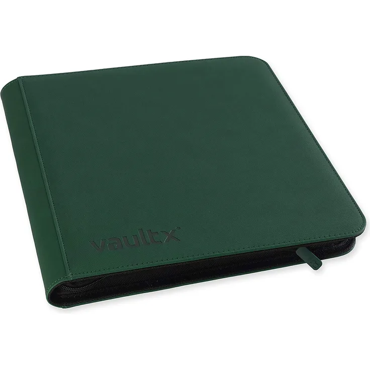 Vault X Premium eXo-Tec Zip Heftmappe - 12 Fächer Sammelkarten Trading Cards Mappe - 480 Fächer mit Seitenöffnung für Spielkarten zum sammeln und tauschen