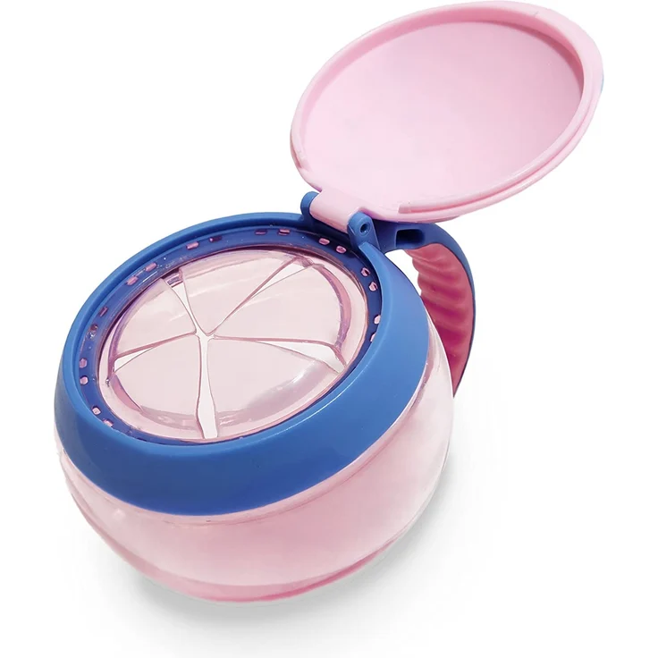 Skip Hop Zoo Snackcup, Snackbox, Aufbewahrungsbehälter für Kinder, mehrfarbig, Schmetterling Blossom – Bild 3
