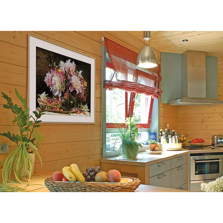 Schipper 609130773 Malen nach Zahlen, Blumenstrauß mit Kirschen - Bilder malen für Erwachsene, inklusive Pinsel und Acrylfarben, 40 x 50 cm – Bild 4