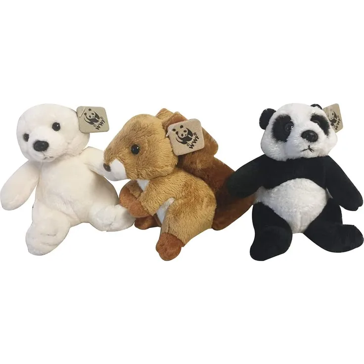 WWF Plüschfiguren Kollektion 3er Set in Geschenkbox