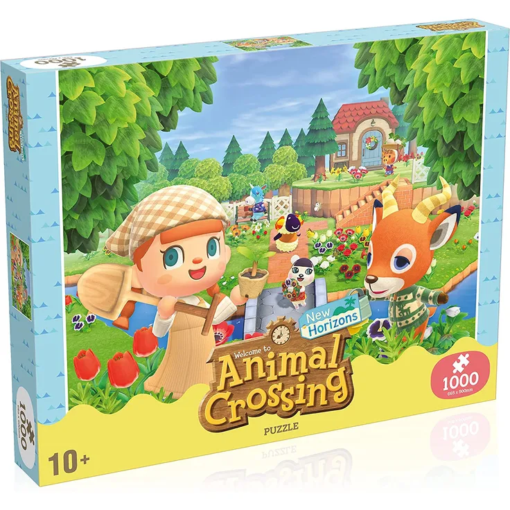 Winning Moves Puzzle Annimal Crossing 1000 pieces