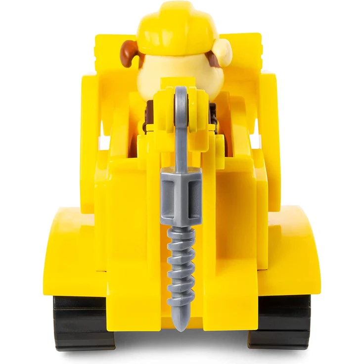PAW Patrol 6054435 - Rubbles Bulldozer und Figur (Basic Vehicle) – Bild 6