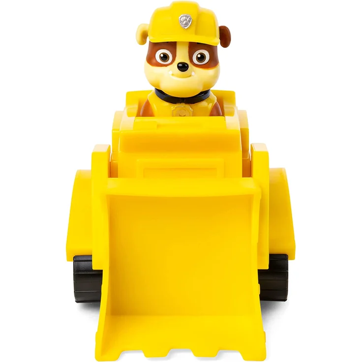 PAW Patrol 6054435 - Rubbles Bulldozer und Figur (Basic Vehicle) – Bild 5