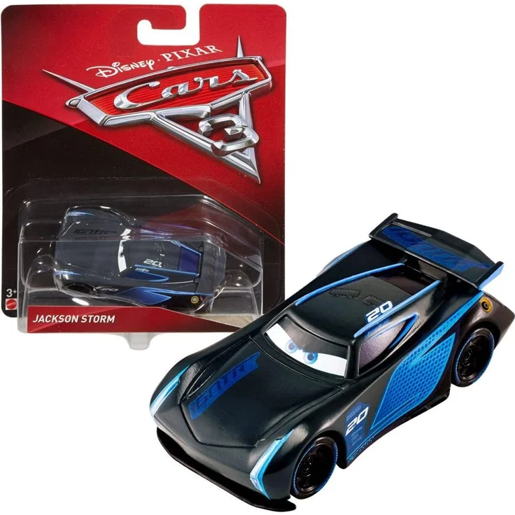 Mattel Disney Cars DXV34 - Disney Cars 3 Die-Cast Jackson Storm – Bild 1