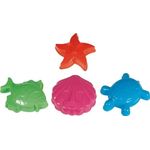 Simba 107101146 - 4 Sandformen im Netz