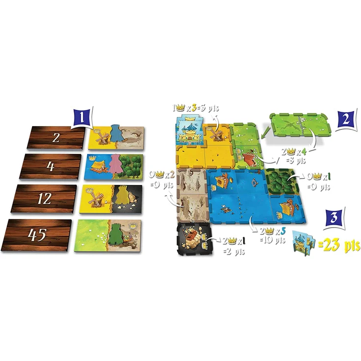 Blue Orange Kingdomino Brettspiel – Bild 11