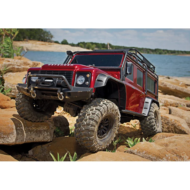 Traxxas Landrover Defender Brushed RC Modellauto Elektro Crawler Allradantrieb (4WD) RTR 2,4 GHz – Bild 6