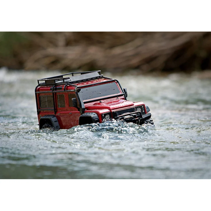 Traxxas Landrover Defender Brushed RC Modellauto Elektro Crawler Allradantrieb (4WD) RTR 2,4 GHz – Bild 5