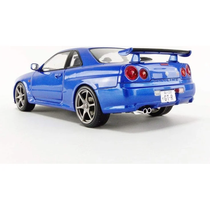 Solido S1804301 Nissan Skyline GT-R (R34) blau metallic Maßstab 1:18 Modellauto – Bild 4