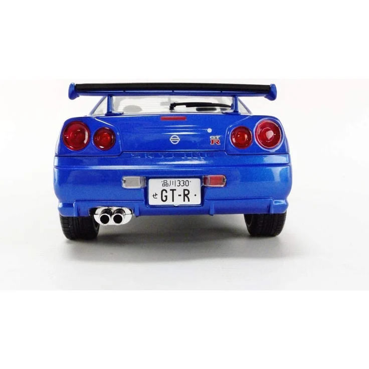 Solido S1804301 Nissan Skyline GT-R (R34) blau metallic Maßstab 1:18 Modellauto – Bild 5