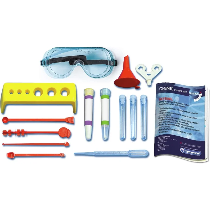 Clementoni 69175 Galileo Science – Chemie Starter-Set, farbenfroher Experimentierkasten mit Experimenten für Zuhause, Spielzeug für Kinder ab 8 Jahren, abwechslungsreiche Versuche – Bild 4