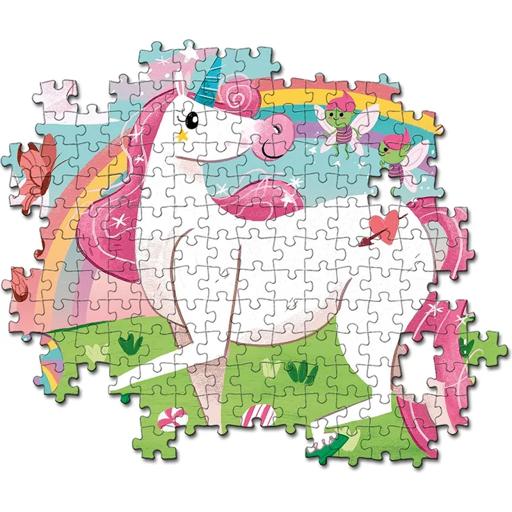 Clementoni Supercolor-Puzzlespiel Einhorn 104 Teile – Bild 3