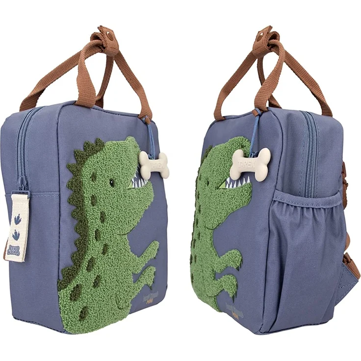 Depesche Kinder Rucksack Mini Dino World blau – Bild 2