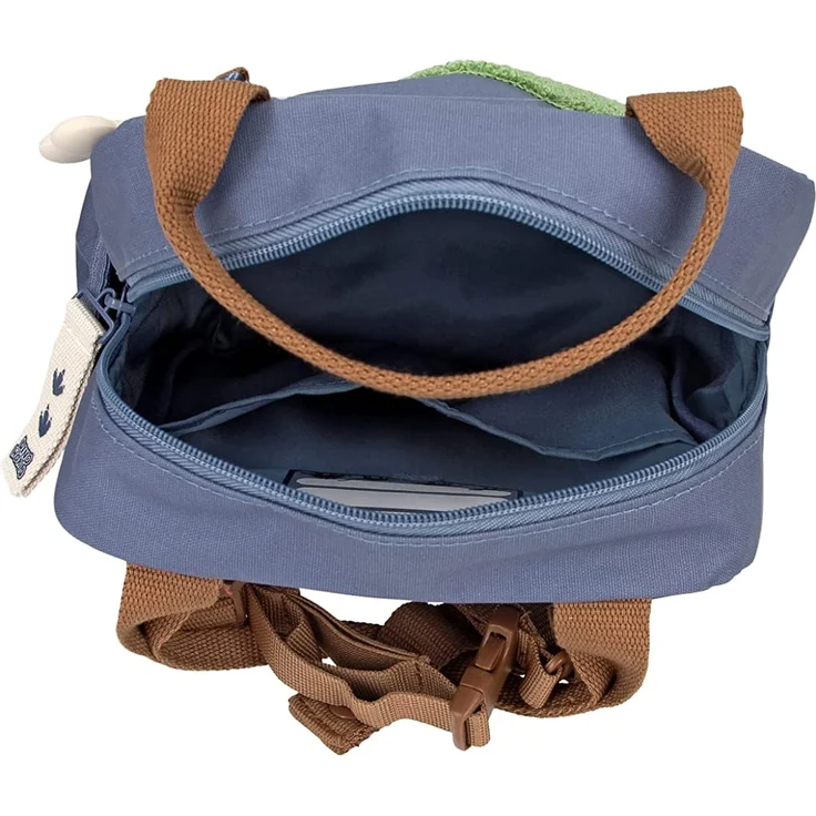 Depesche Kinder Rucksack Mini Dino World blau – Bild 5
