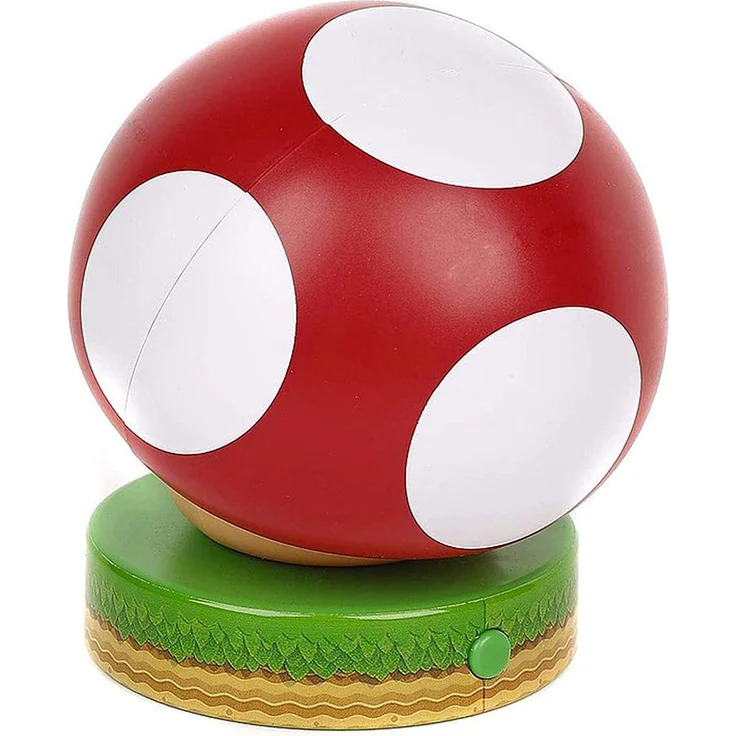 Paladone Super Mario mini Super Muhsroom Lampe 11 cm rot – Bild 6