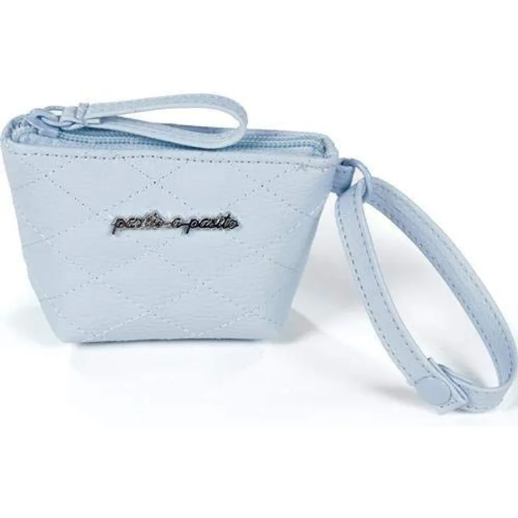 Pasito a Pasito Ines Schnullertasche, Unisex blau